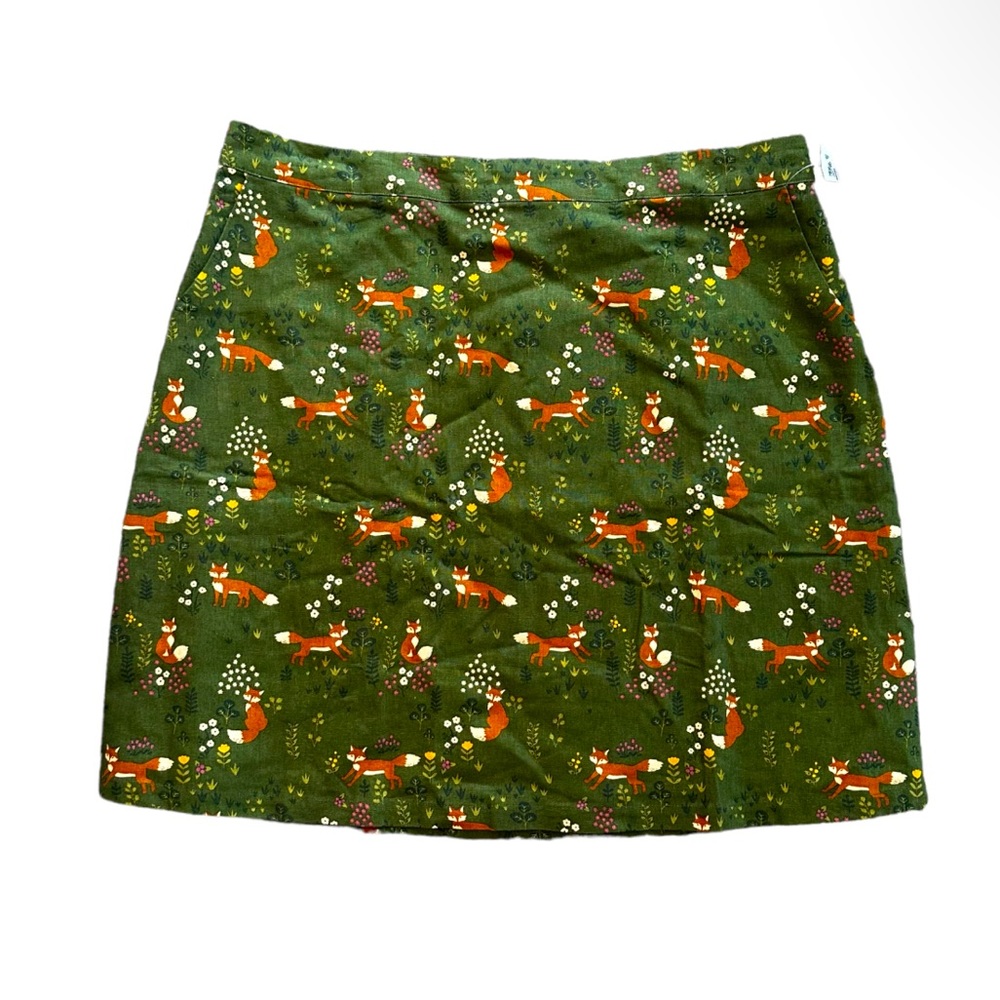NWT ModCloth X Princess Highway Skirt Foxes
